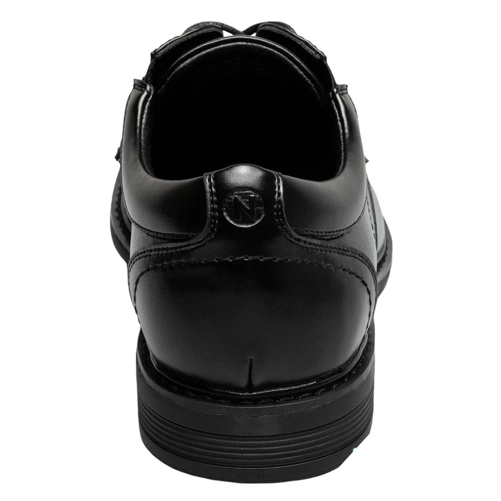 Nunn Bush Cap Toe Oxford Mens Black Lace Up‎ Dress Shoes Size 11.5